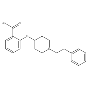 2-((1-Phenethylpiperidin-4-yl)oxy)benzamide结构式