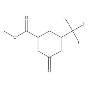 Methyl 3-oxo-5-(trifluoromethyl)cyclohexanecarboxylate Structure