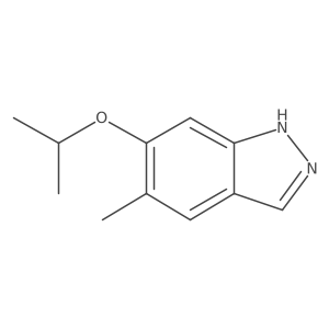 6-Isopropoxy-5-methyl-1H-indazole Structure