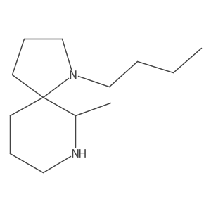 1-Butyl-6-methyl-1,7-diazaspiro[4.5]decane Structure