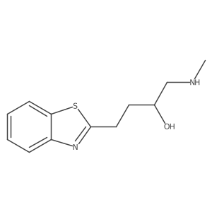 4-(1,3-Benzothiazol-2-yl)-1-(methylamino)butan-2-ol Structure