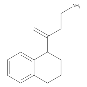 3-(1,2,3,4-Tetrahydronaphthalen-1-yl)but-3-en-1-amine结构式