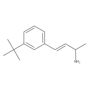 4-(3-Tert-butylphenyl)but-3-en-2-amine结构式