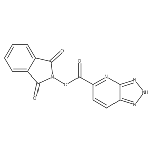 1,3-dioxo-2,3-dihydro-1H-isoindol-2-yl 1H-[1,2,3]triazolo[4,5-b]pyridine-5-carboxylate Structure