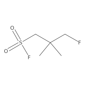 3-Fluoro-2,2-dimethylpropane-1-sulfonyl fluoride Structure