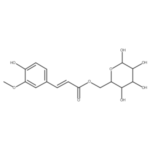 6-O-Feruloyl-D-glucose, Min. 98%结构式