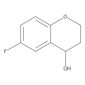 (R)-6-Fluorochroman-4-OL Structure