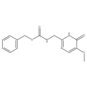 benzyl N-[(4-hydroxy-5-methoxypyrimidin-2-yl)methyl]carbamate Structure