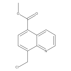 Methyl 8-(chloromethyl)quinoline-5-carboxylate Structure