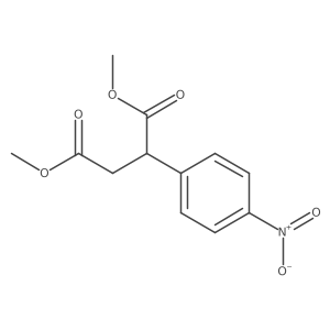 Dimethyl 2-(4-Nitrophenyl)Succinate结构式
