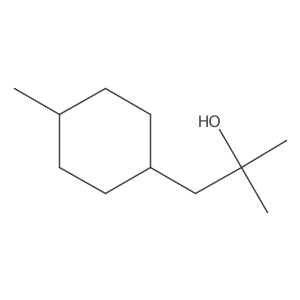 2-Methyl-1-(4-methylcyclohexyl)propan-2-ol Structure