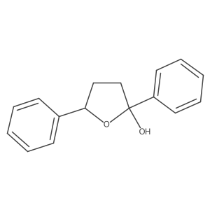 2,5-Diphenyltetrahydrofuran-2-ol Structure