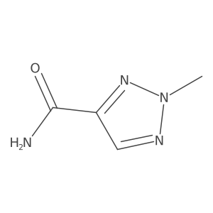 2-Methyl-2h-1,2,3-triazole-4-carboxamide结构式