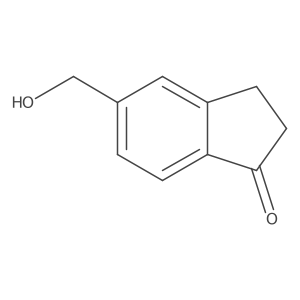 5-(Hydroxymethyl)-2,3-dihydro-1H-inden-1-one Structure