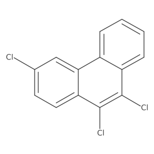 3,9,10-Trichlorophenanthrene结构式