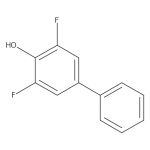 3,5-Difluoro-[1,1'-biphenyl]-4-ol结构式
