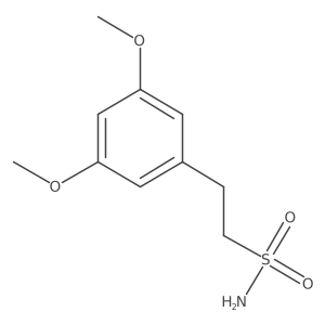 3,5-Dimethoxybenzeneethanesulfonamide结构式