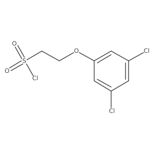 2-(3,5-Dichlorophenoxy)ethane-1-sulfonyl chloride Structure