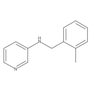 N-[(2-methylphenyl)methyl]pyridin-3-amine Structure