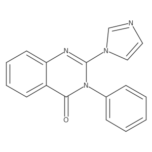 2-(1H-Imidazol-1-yl)-3-phenyl-4(3H)-quinazolinone Structure