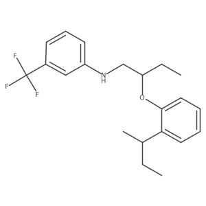 N-{2-[2-(Sec-butyl)phenoxy]butyl}-3-(trifluoromethyl)aniline结构式