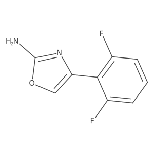 4-(2,6-Difluorophenyl)-1,3-oxazol-2-amine Structure