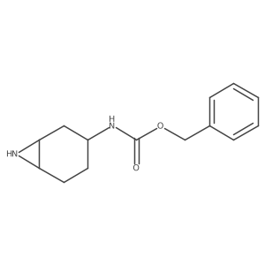Benzyl((1R,3R,6S)-7-azabicyclo[4.1.0]heptan-3-yl)carbamate Structure