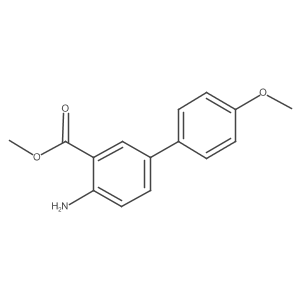 Methyl 4-amino-4'-methoxy-[1,1'-biphenyl]-3-carboxylate Structure