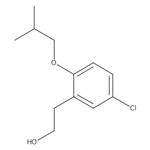 2-(5-Chloro-2-isobutoxyphenyl)ethanol结构式