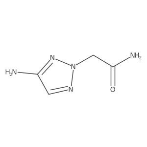 2-(4-Amino-2H-1,2,3-triazol-2-yl)acetamide结构式