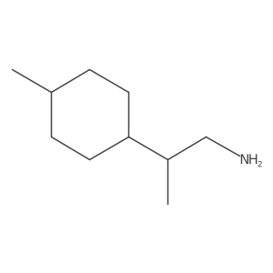 2-(4-Methylcyclohexyl)propan-1-amine Structure