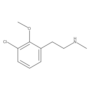 [2-(3-Chloro-2-methoxyphenyl)ethyl](methyl)amine Structure