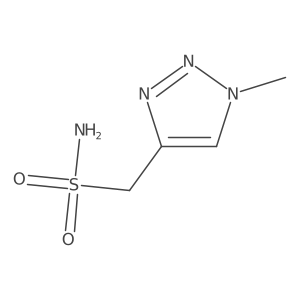 (1-Methyl-1H-1,2,3-triazol-4-yl)methanesulfonamide结构式