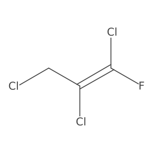 1,2,3-Trichloro-1-fluoropropene Structure