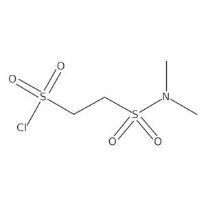 2-(Dimethylsulfamoyl)ethane-1-sulfonyl chloride结构式