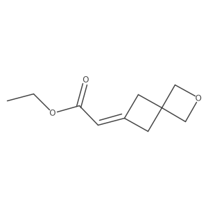 Ethyl 2-(2-oxaspiro[3.3]heptan-6-ylidene)acetate Structure