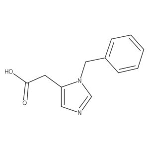 (3-Benzyl-3h-imidazol-4-yl)-acetic acid Structure