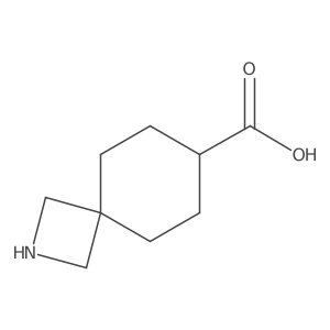 2-Azaspiro[3.5]nonane-7-carboxylic acid结构式