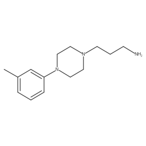 3-[4-(3-Methylphenyl)piperazin-1-yl]propan-1-amine结构式