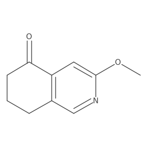 3-methoxy-7,8-dihydroisoquinolin-5(6H)-one Structure