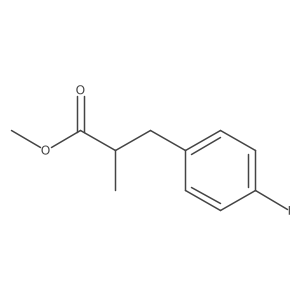 Methyl 3-(4-iodophenyl)-2-methylpropanoate Structure