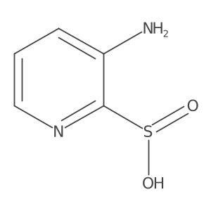 3-Aminopyridine-2-sulfinic acid结构式