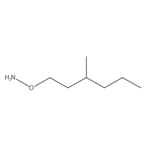 O-(3-methylhexyl)hydroxylamine Structure