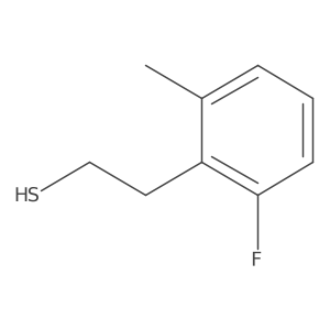 2-(2-Fluoro-6-methylphenyl)ethane-1-thiol Structure