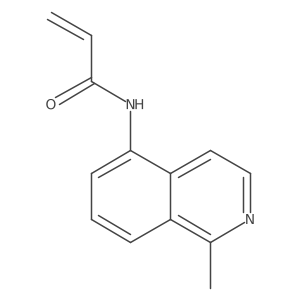 N-(1-Methylisoquinolin-5-yl)prop-2-enamide结构式