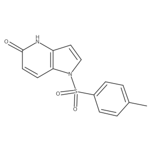 1-Tosyl-1H-pyrrolo[3,2-B]pyridin-5-OL结构式