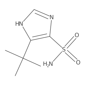 5-tert-butyl-1H-imidazole-4-sulfonamide Structure