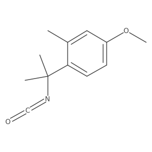 1-(2-Isocyanatopropan-2-yl)-4-methoxy-2-methylbenzene Structure