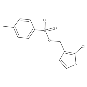 (2-Chlorothiophen-3-yl)methyl 4-methylbenzene-1-sulfonate Structure