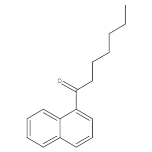 Hexyl 1-naphthyl ketone结构式